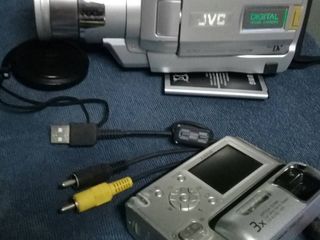 กล้องวีดีโอJVC แถมคู่ กล้องดิจิตอลSony