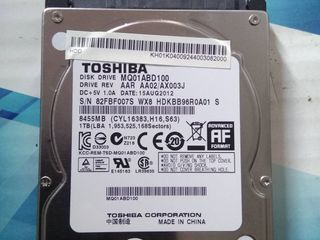 ขาย TOSHIBA HDD 1 TB 2.5 ส่งฟรี