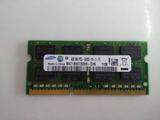 ขายRAMโน๊ตบุ๊ค SAMSUNG 4GB 2Rx8 PC3-10600S-09-11-F3 ส่งฟรี