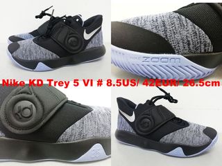 รองเท้าบาส Nike KD Trey 5 VI สีม่วงดำ