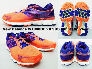 รองเท้าวิ่ง new balance model W1080OP5 สีส้ม