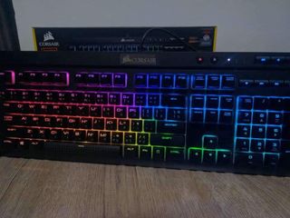 คีย์บอร์ด Keyboard Corsair K68 RGB (CHERRY MX RED)