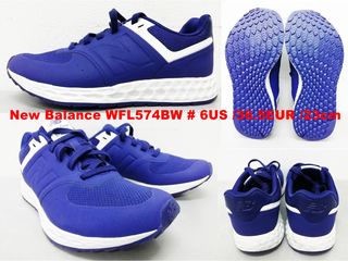 รองเท้า new balance model WFL574BW สีน้ำเงิน