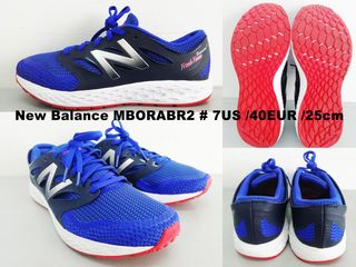 รองเท้าวิ่ง new balance model MBORABR2 สีน้ำเงิน