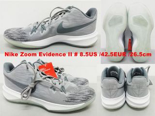รองเท้า Nike Zoom Evidence II สีเทา