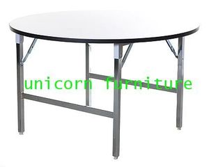 โต๊ะจีน โต๊ะพับ โครงขาเหล็กหนา 1.2 มิลเต็ม