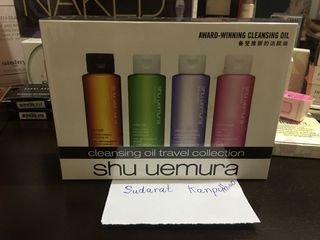 Shu Uemura cleansing oil travel collection 4x100ml
