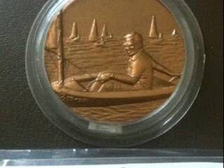 เหรียญ ซีเกมส์ ร.9 ทรงเรือใบ unc. No.018