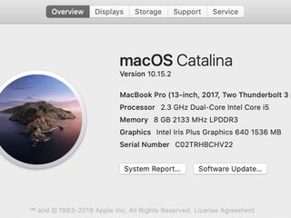 ขาย MacBook Pro 2017, 13, RAM 8GB, 128GB, Space Grey