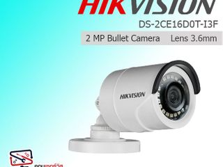 กล้องวงจรปิด HIKVSION DS-2CE16D0T-I3F Lens 3.6 mm