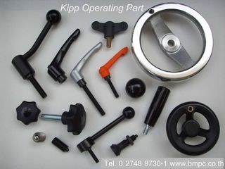 Kipp clamp lever, ด้ามขัน, Ball plunger, Hand wheel