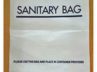 ถุงใส่ผ้าอนามัย Sanitary bag สำหรับโรงแรม รีสอร์ท
