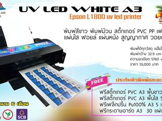 Printer UV LED White A3Plus Roll
