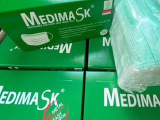 Mask Medimask สีเขียว