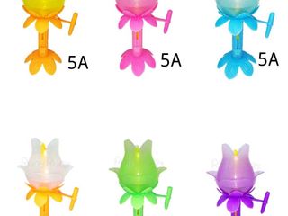 โคมเทียนดอกบัวพลาสติก