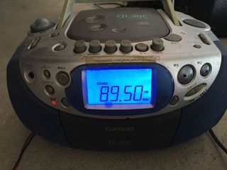 วิทยุ Casio มือสองญี่ปุ่นเล่น CD เพลง TAPE AM FM ได้ครบ
