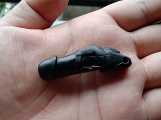 ปลัดขิกนางครวญ ไม้งิ้วดำแกะ ลป.คง วัดวังสรรพรส จันทบุรี