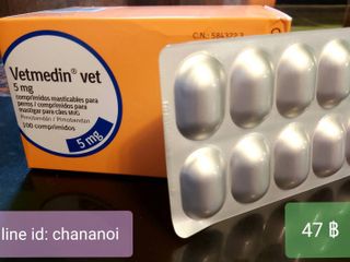 Vetmedin (เม็ดละ 47) 5 mg chewable - แบบเม็ดเคี้ยว