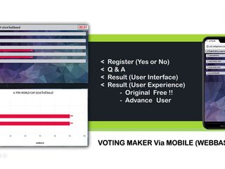 บริการ Mobile Voting , เครื่องโหวต (Online,Offline),hypervsn
