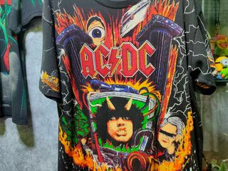 เสื้อวงACDC. ลายOVPหน้าหลังเต็มๆ