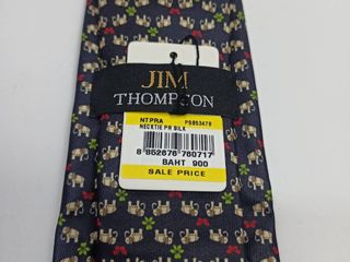 Jim Thompson Elephant Silk Tie จิม ทอมป์สัน เนคไทผ้าไหม