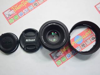 เลนส์ Nikon NIKKOR 50mm f1.8G หน้าชัดหลังเบลอสวยๆ สภาพดีงาม