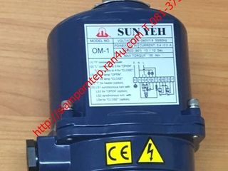 OM1 220V Sunyeh Electric actuator หัวขับไฟฟ้า