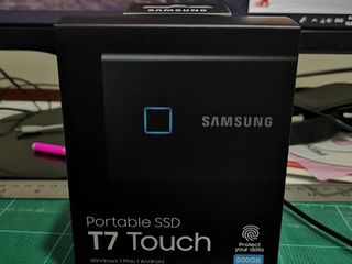 ขาย SAMSUNG PORTABLE SSD T7 Touch 500 GB