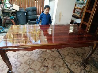 โต๊ะไม้ประดู่ ไม้เนื้อแข็ง ยาว 196 cm.