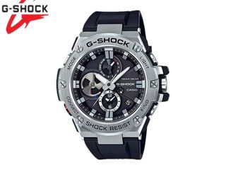 Casio G-Shock นาฬิกาข้อมือผู้ชาย สายเรซิ่น รุ่น GST-B100,GST