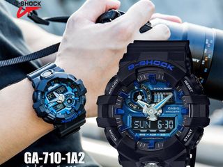 Casio G-Shock นาฬิกาข้อมือผู้ชาย สายเรซิ่น รุ่น GA-710-1A2