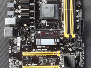 CPU AMD Fx6350(แถมซิงค์) /Biostar TA970 /Ram ddr3 16GB
