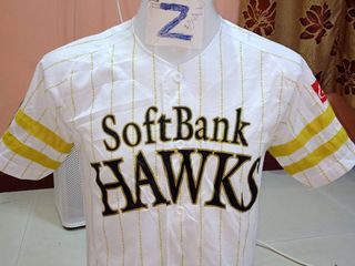 เสื้อเบสบอล Majestic SoftBank Hawks ส่งฟรี