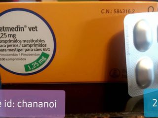 Vetmedin (เม็ดละ 29) 1.25 mg -chewable
