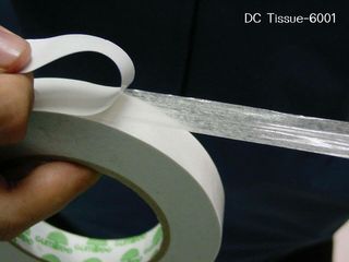 เทปกาว 2 หน้า เยื่อกระดาษ ( D/C Tissue Tape)