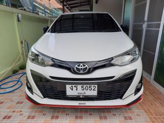 ขาย รถเก๋ง Toyota Yaris รุ่น G ตัวท๊อปสุด สีขาว ปี2019