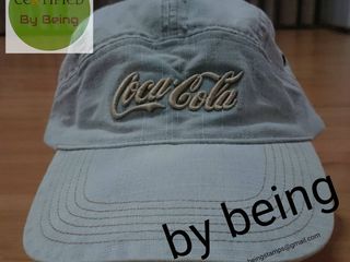 หมวก ผ้า jeans Coca-Cola