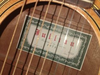Guitar Flok Jullian Kurosawa (1973) Made in Japan