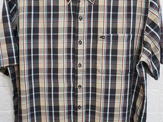 CAMEL ACTIVE แท้ อก50 เสื้อเชิ๊ตแขนสั้นลายสก๊อตสุดเท่ห์