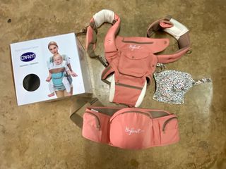 เป้อุ้มเด็ก ENFANT แบบ 8 IN 1 สีพีช