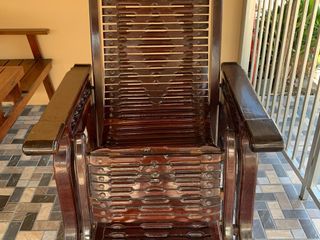 เก้าอี้ไม้สัก (ระนาด) ใหญ่