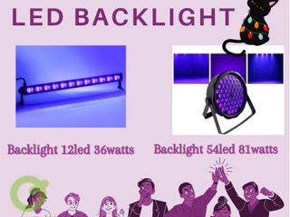 UV LED Back Light 27W