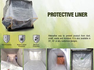 Protective Liner ถุงป้องกันความชื้นการปนเปื้อนในตู้คอนเทนเนอ