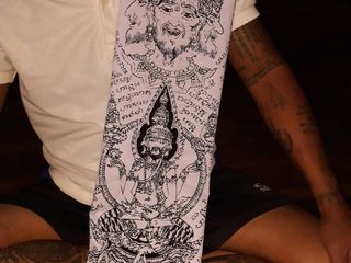 ผ้าพาดบ่าปู่ฤาษี 108 ตน