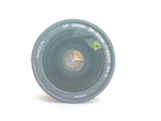 เลนส์Minolta af zoom 28-80mm f3.5(22)-5.6 D Macroเมาท์ A8p