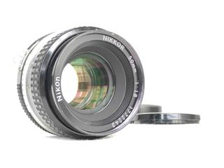 เลนส์มือหมุน ยี่ห้อ Nikon Ai NIKKOR 50mm f/1.8 MF Standard L