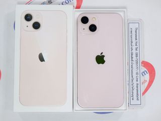(ลดราคา)iPhone 13 128GB TH สี Pink สภาพเหมือนใหม่ แบต 100