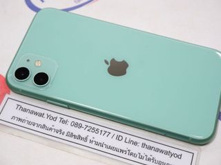 iPhone 11 64GB green TH สภาพไร้ตำหนิ แบตดี เครื่องศูนย์ ประก
