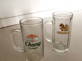 แก้วเบียร์ ช้าง สิงห์