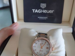 Ladies Tag Heuer Carrera 18K Rose Gold watch Automatic